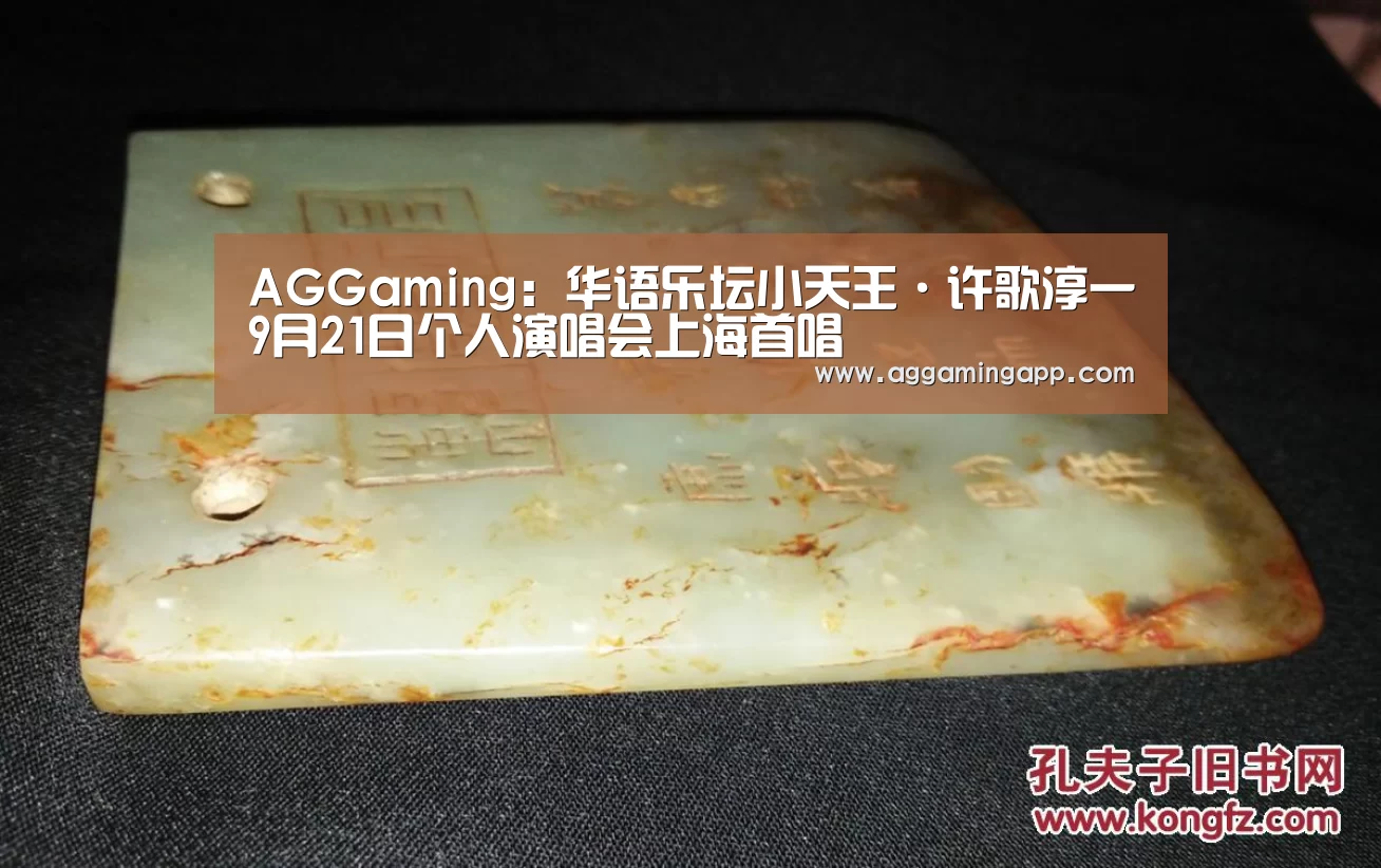 AGGaming:华语乐坛小天王·许歌淳一9月21日个人演唱会上海首唱(图2) AG升级